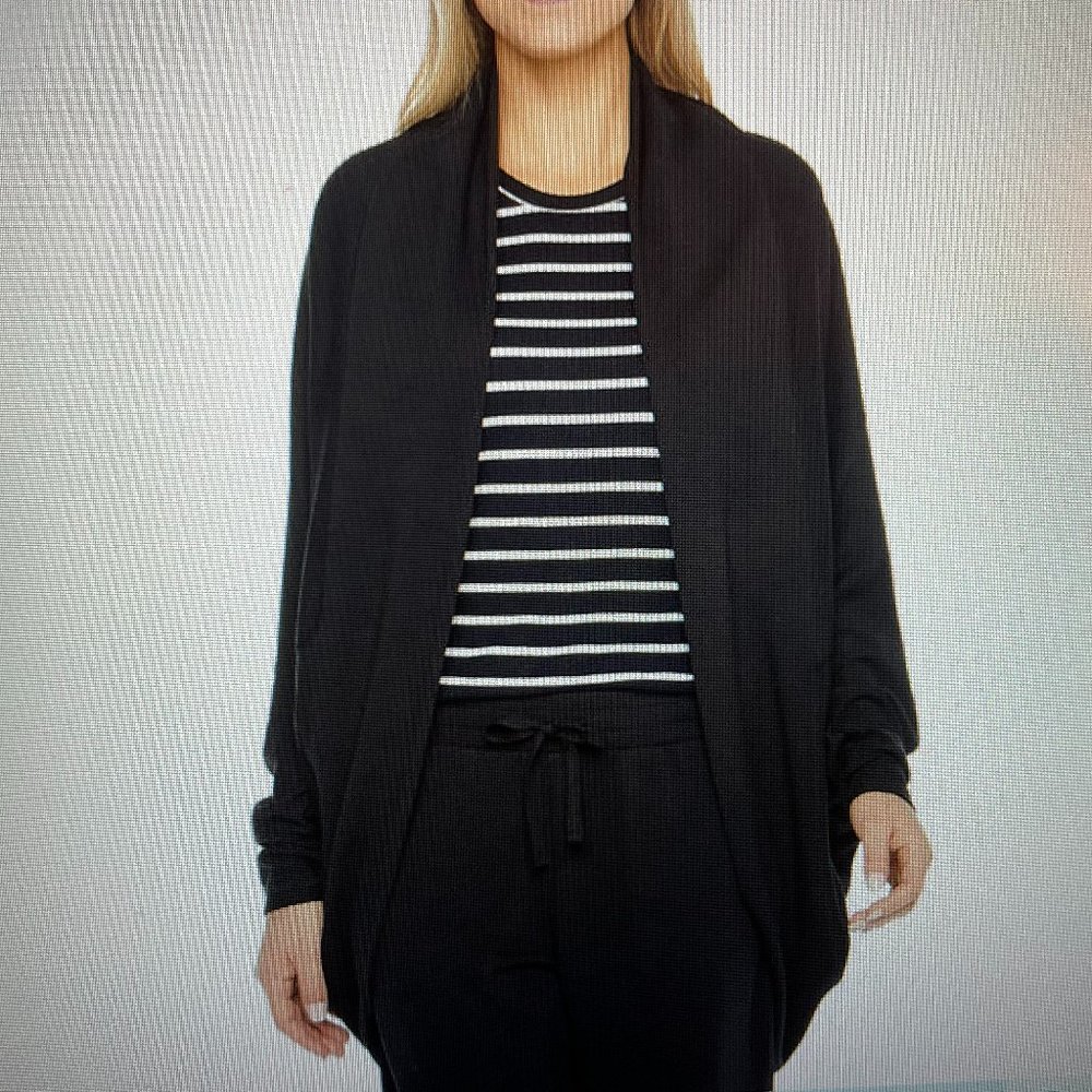 Ambrielle Womens Fleece Long Sleeve Cardigan XXL